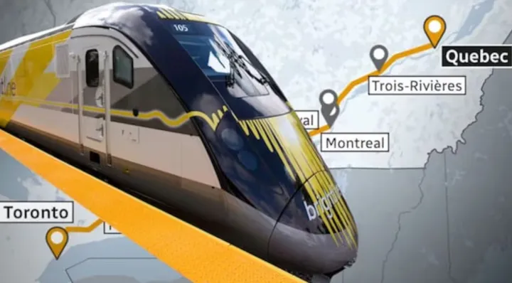 قطار سریع‌السیر مونترال-اتاوا به‌زودی به واقعیت تبدیل می‌شود